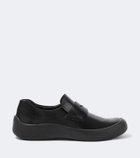 Prada Leather penny loafers