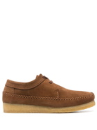 CLARKS - Weaver Suede Brogues