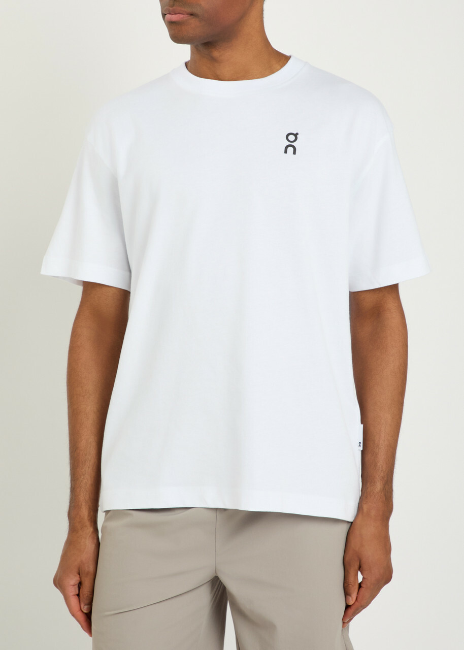ON Club T Logo Cotton T-shirt White