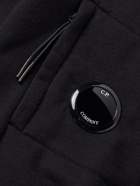 C.P. Company - Logo-Embellished Cotton-Jersey Sweatshirt - Black