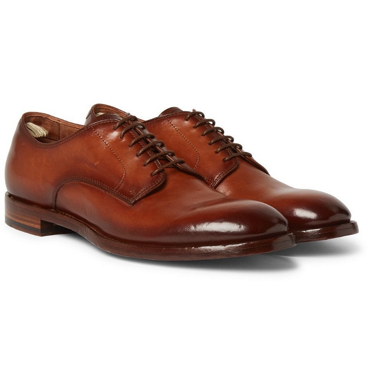 Photo: Officine Creative - Emory Leather Derby Shoes - Men - Brown