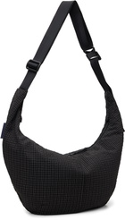 Comme des Garçons Homme Black Grid Check Pattern Bag