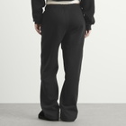 SKIMS Women's Cotton Fleece Classic Straight Leg Pant in Onyx