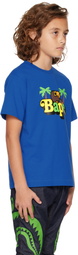 BAPE Kids Blue Baby Milo On Bape Summer T-shirt