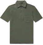 Rubinacci - Cotton-Piqué Polo Shirt - Green