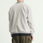 and wander Men's Vent Cardigan in Light Grey