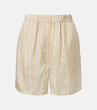 The Frankie Shop Lui striped shorts