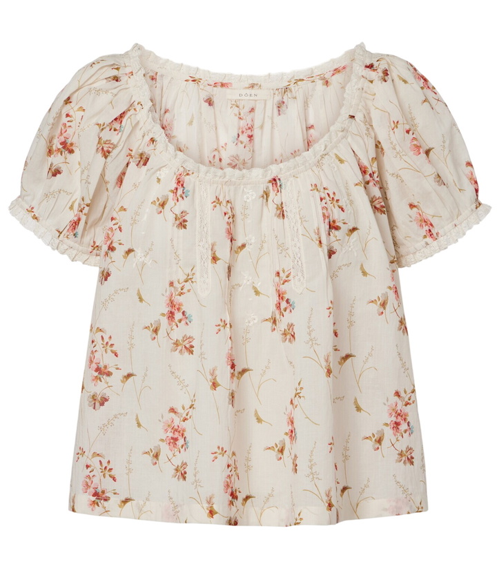 Photo: Dôen Frederica floral cotton top