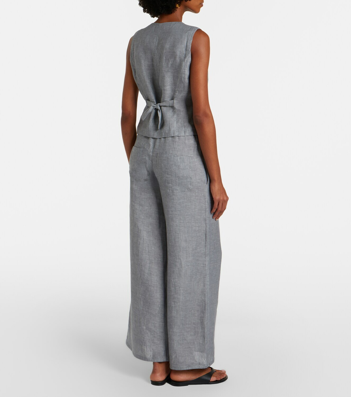 Eres Bienheureux linen wide-leg pants