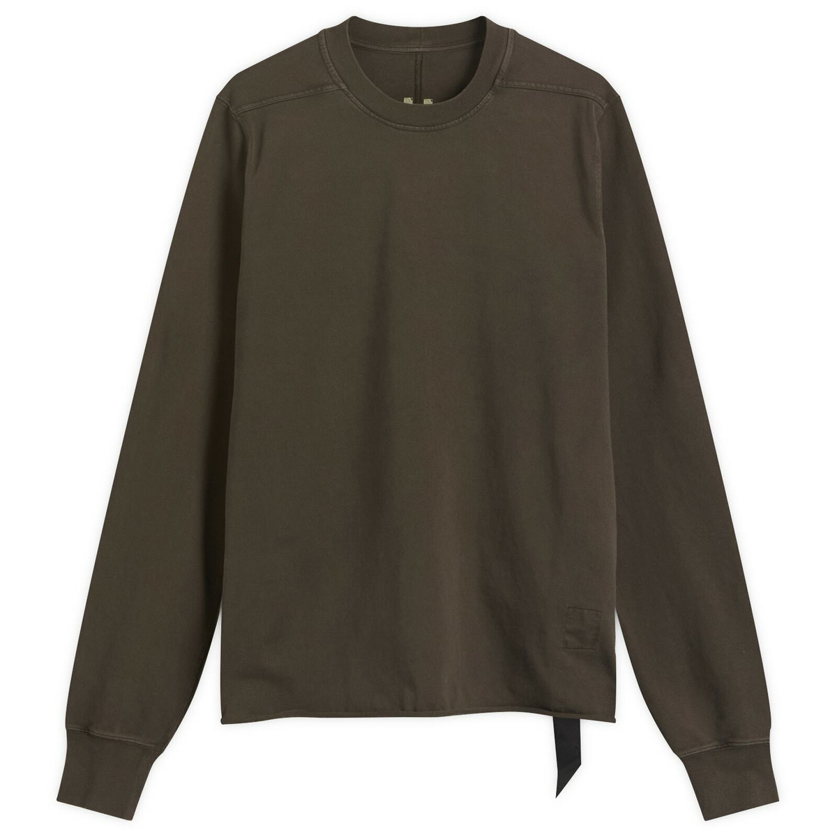 Rick Owens DRKSHDW Black Cropped Tecsweat Sweatshirt Rick Owens