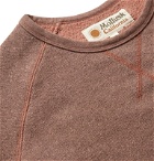Mollusk - Mélange Fleece-Back Cotton-Blend Sweatshirt - Brown