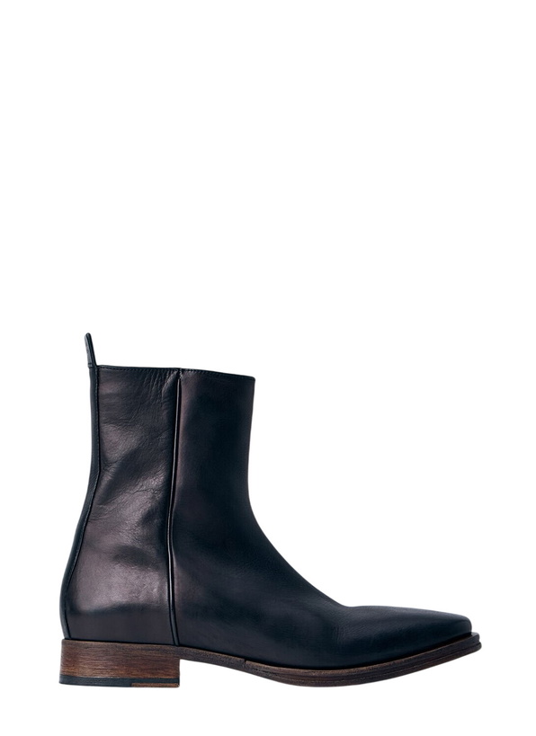 Photo: Acne Studios Leather Ankle Boots