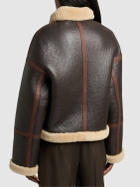 AMI PARIS Shearling Zipped Jacket