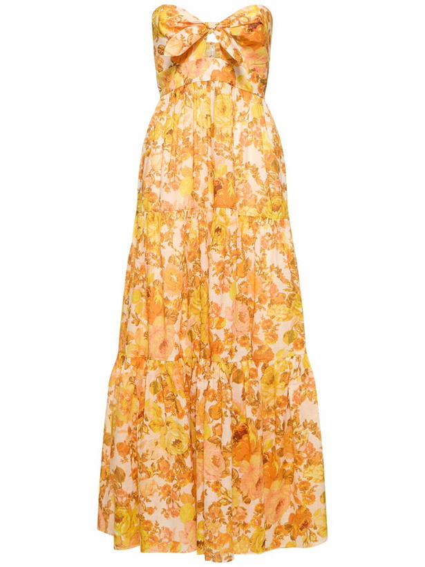 Photo: ZIMMERMANN - Raie Printed Cotton Maxi Dress