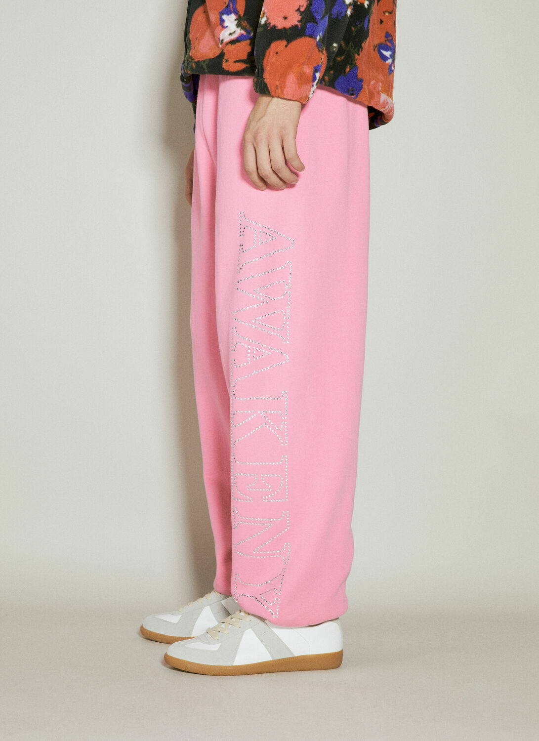 Awake NY Rhinestone Track Pants