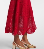 Erdem Cotton crochet minidress