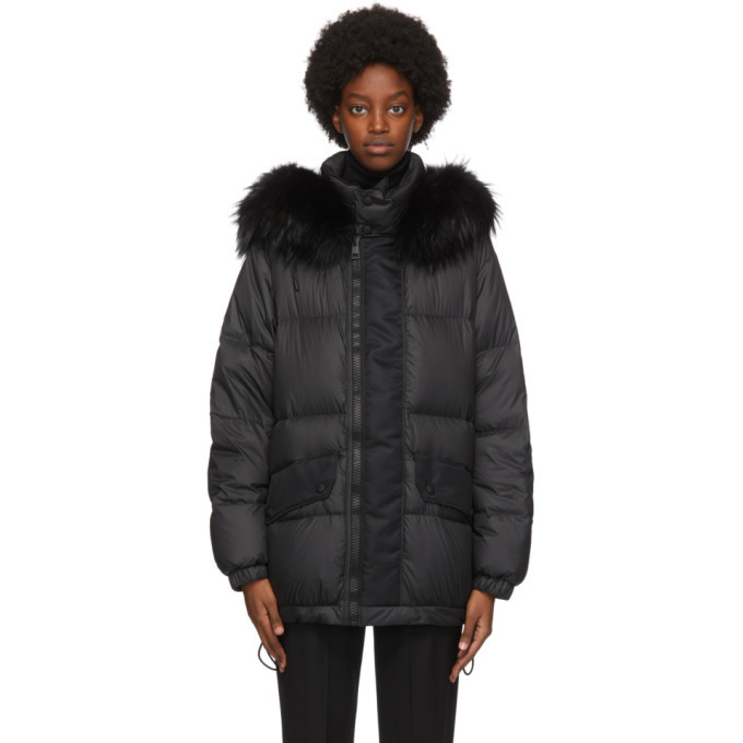 Photo: Mr and Mrs Italy Black Down Cropped Jacket