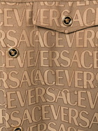 VERSACE - Allover-jacquard Shirt