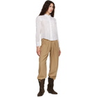 Isabel Marant Etoile White Lonzie Blouse
