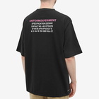 Uniform Experiment Men's Location Logo T-Shirt in Black