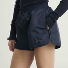 Cecilie Bahnsen Women's Colette Shorts in Technical Nylon in Navy