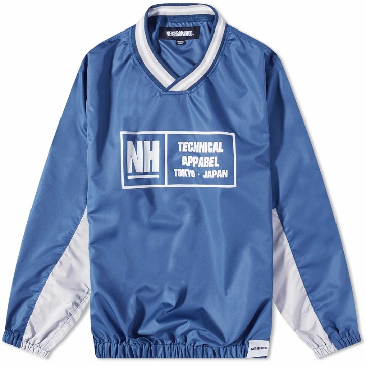 Photo: Neighborhood Men's Pullover Game Shirt in Blue