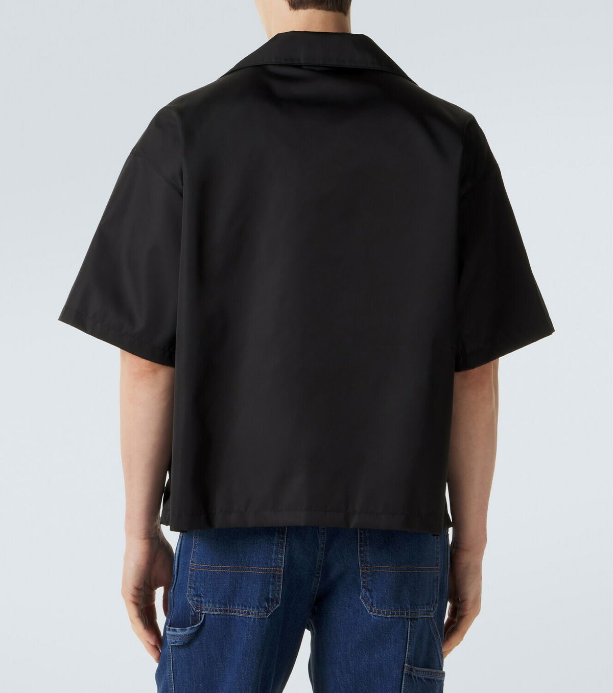 Prada Re-Nylon bowling shirt