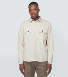 Zegna Cotton-blend overshirt