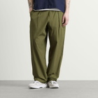 Universal Works Men's Broadcloth Oxford Pant in Olive