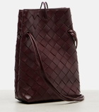 Bottega Veneta Andiamo Intrecciato leather phone pouch