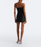 Rachel Gilbert Acacia wool and silk bustier dress