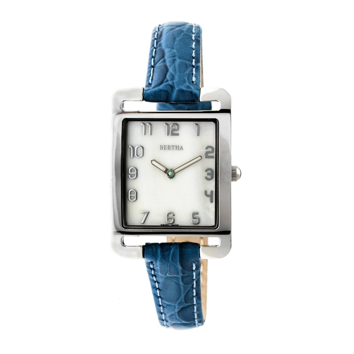 Photo: Bertha Marisol White Mother of Pearl Dial Ladies Watch BR6901