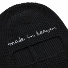 Fiorucci Women's Embroidered Balaklava in Black 