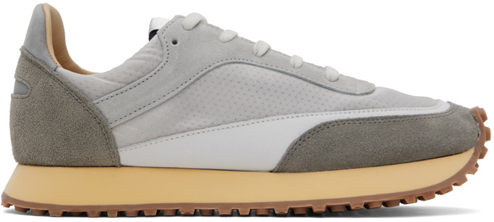 Photo: Spalwart Gray Tempo Low Transparent Sneakers
