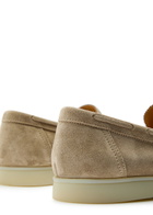 Aurélien Yacht Suede Loafers Grey