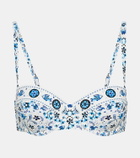 Tory Burch Printed bikini top