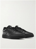 Reebok - Maison Margiela Project 0 Leather Sneakers - Black
