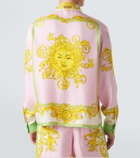 Versace Printed silk shirt