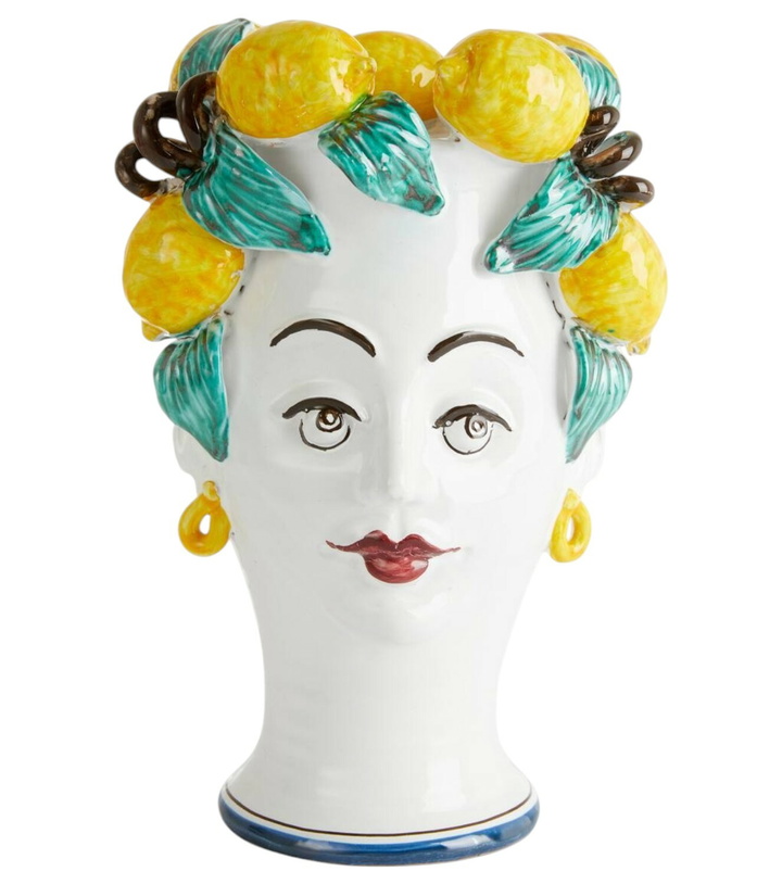 Photo: Les-Ottomans Lemon Woman ceramic vase