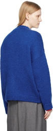 Cordera Blue Rib Crewneck