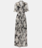 Diane von Furstenberg Erica printed maxi dress