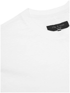 RAG & BONE - Embroidered Cotton-Jersey T-Shirt - White