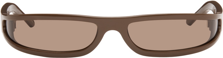Photo: Rick Owens Brown Fog Sunglasses