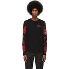 Alexander McQueen Black Japanese Ivy Long Sleeve T-Shirt