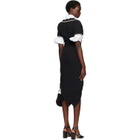 Vivienne Westwood Black Long Monday Pulling Midi Dress