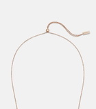 Messika Move 10th 18kt rose gold pendant necklace with diamonds