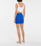 Hunza G Pretty Woman cutout minidress