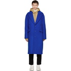 ADER error SSENSE Exclusive Blue Basic Single Coat