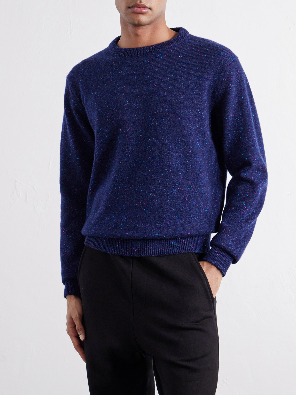 Begg & Co - Brennan Cashmere Sweater - Blue