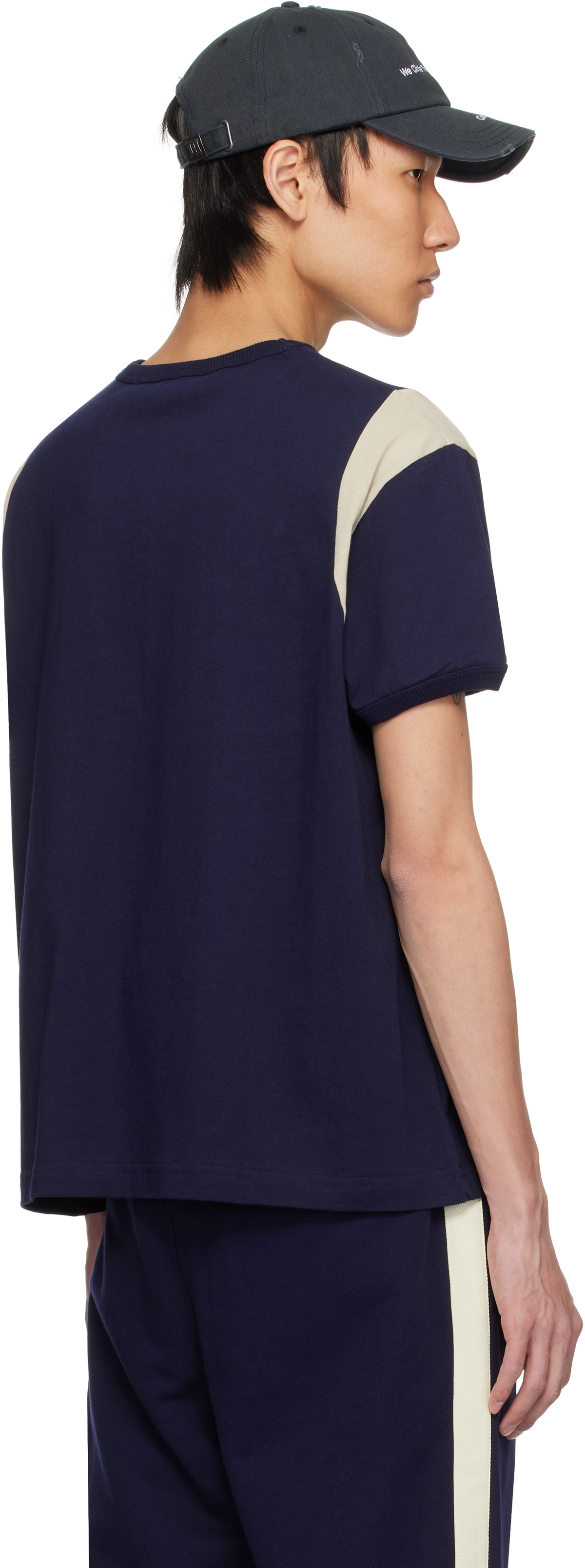 MISBHV Navy 'MBH' Teddy T-shirt